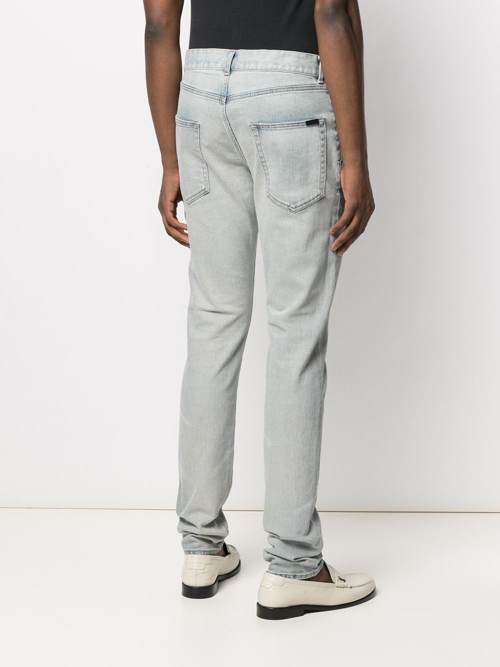 faded-effect straight jeans - 4