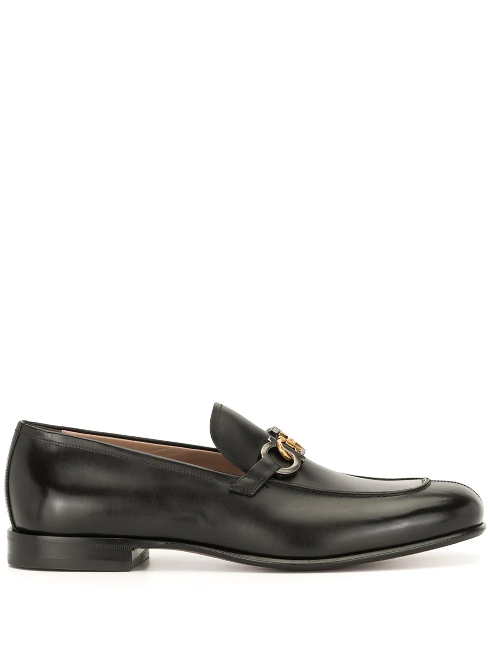 slip-on leather loafers - 1