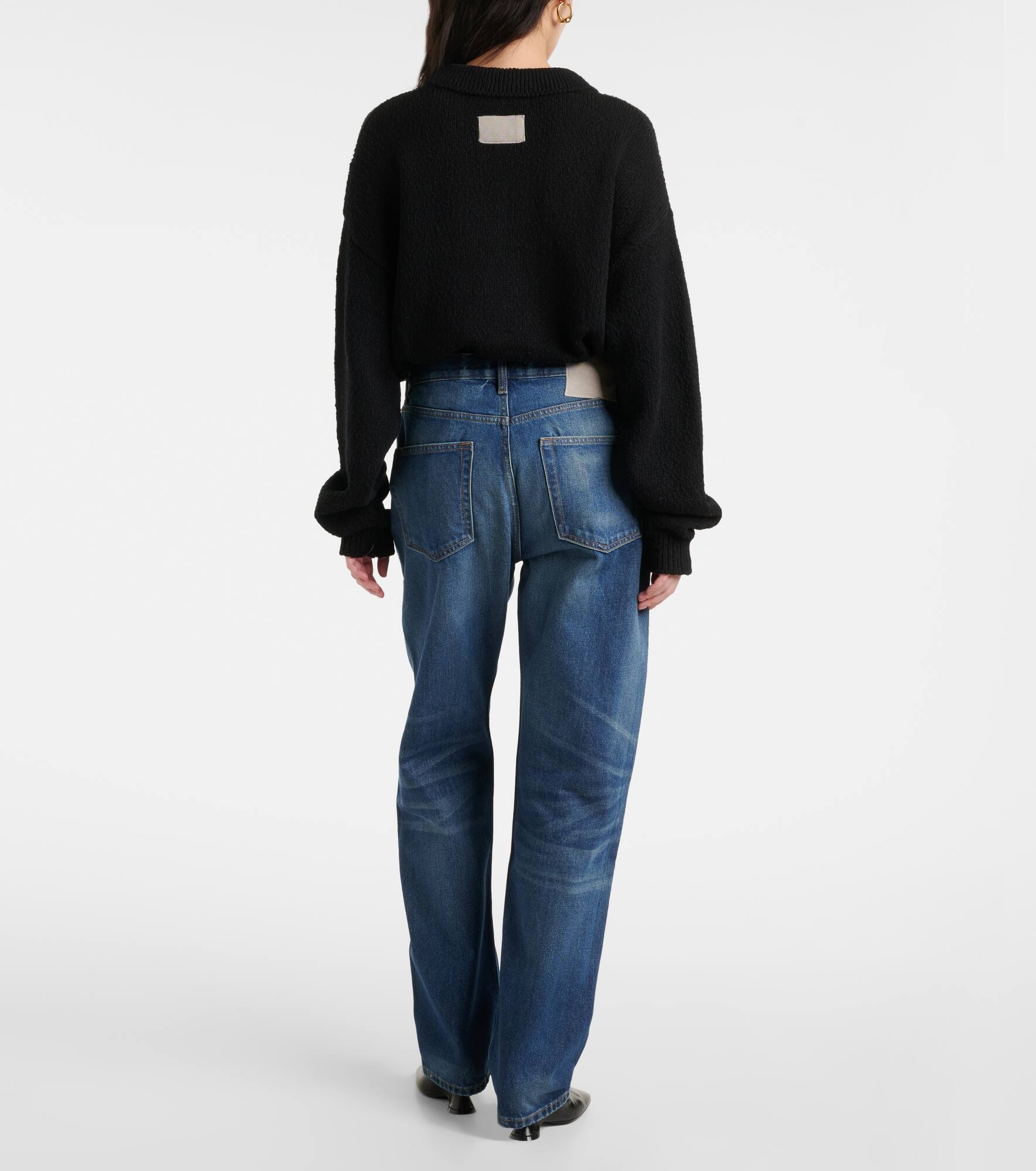 Faded straight jeans - 3