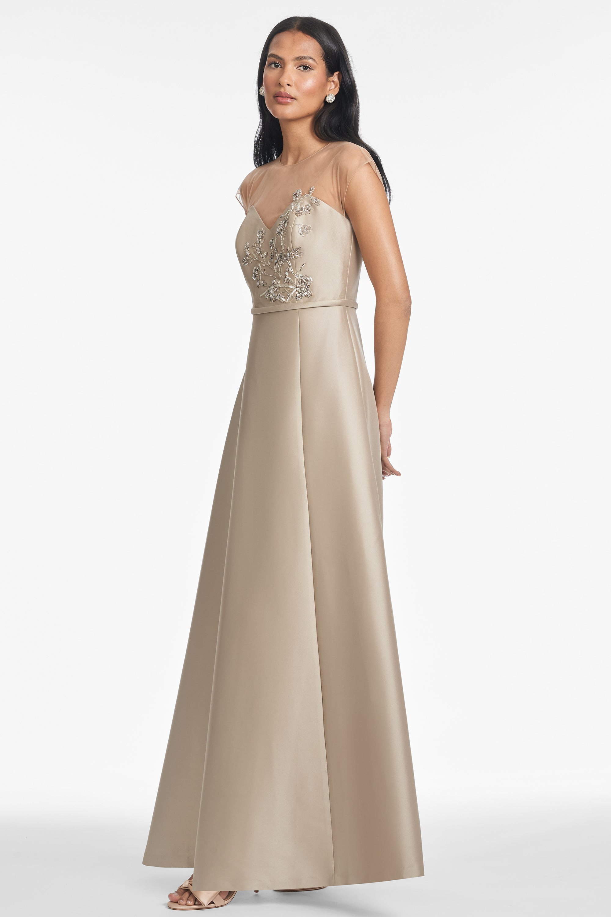 BETSY GOWN - PEWTER - 4