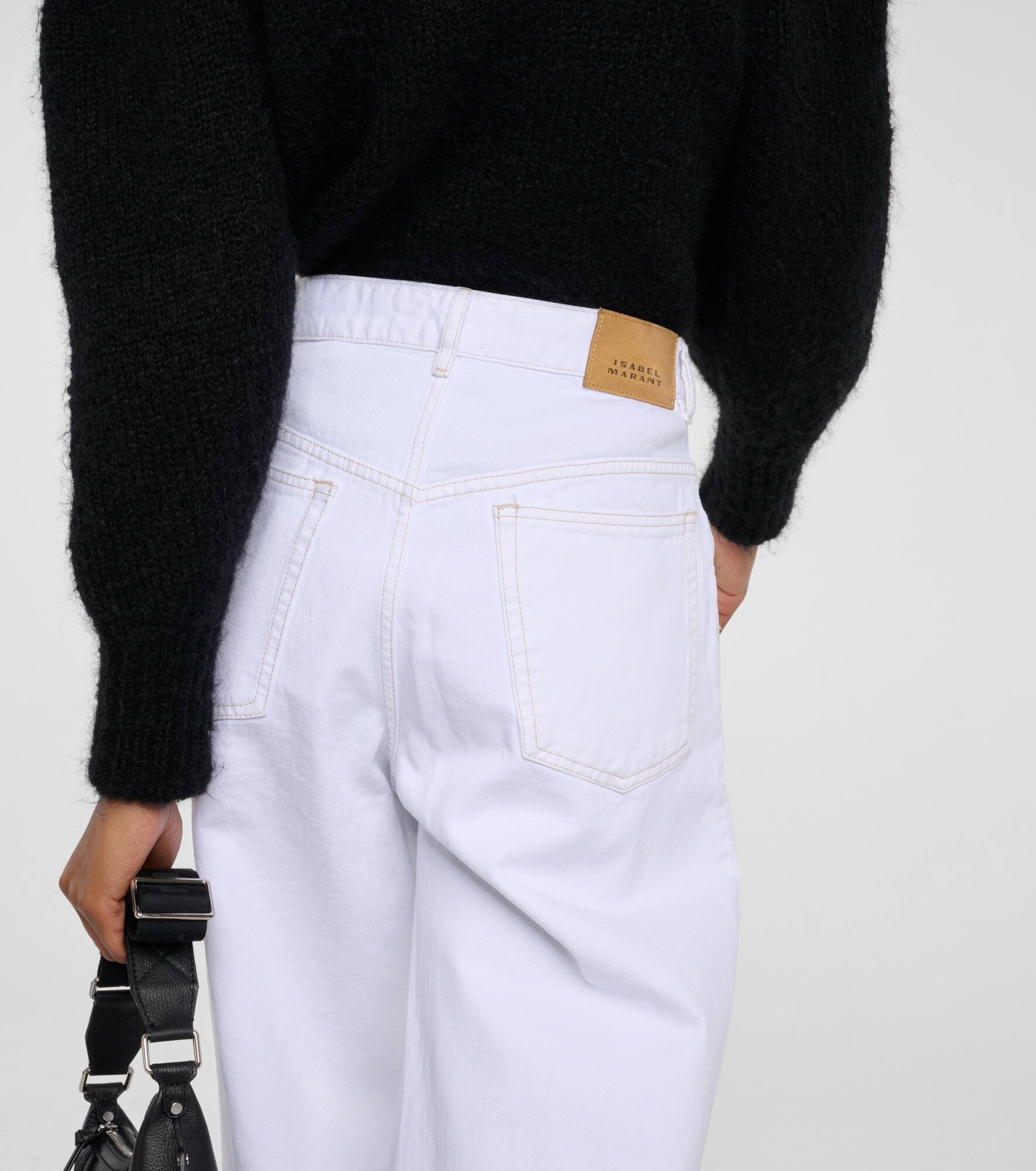 Vetan high-rise wide-leg jeans - 6