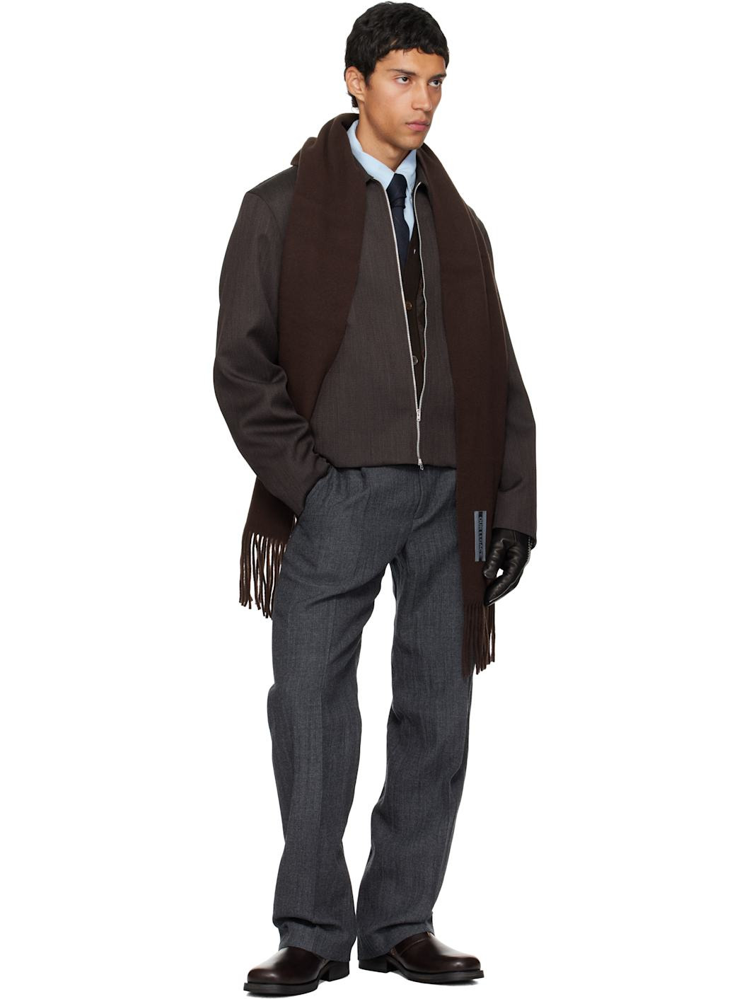 Brown Estate Scarf - 2