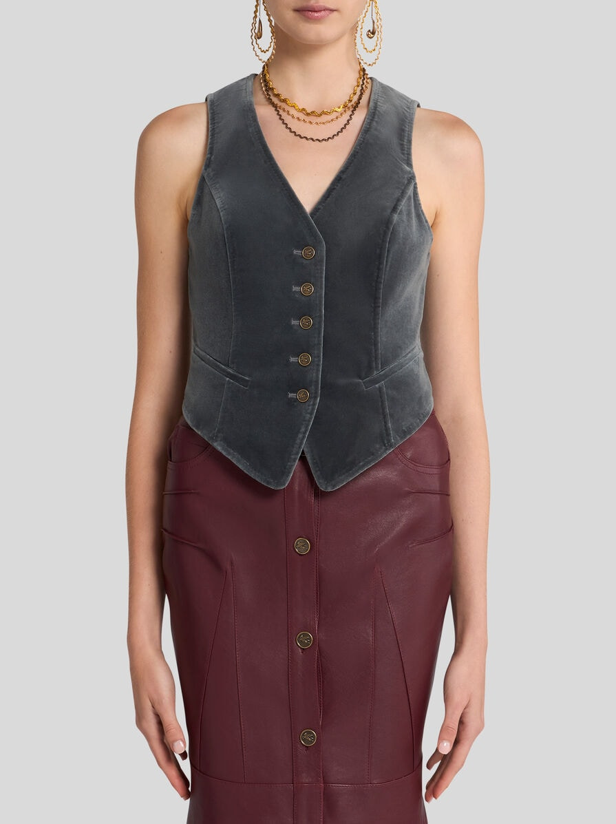 VELVET WAISTCOAT - 2