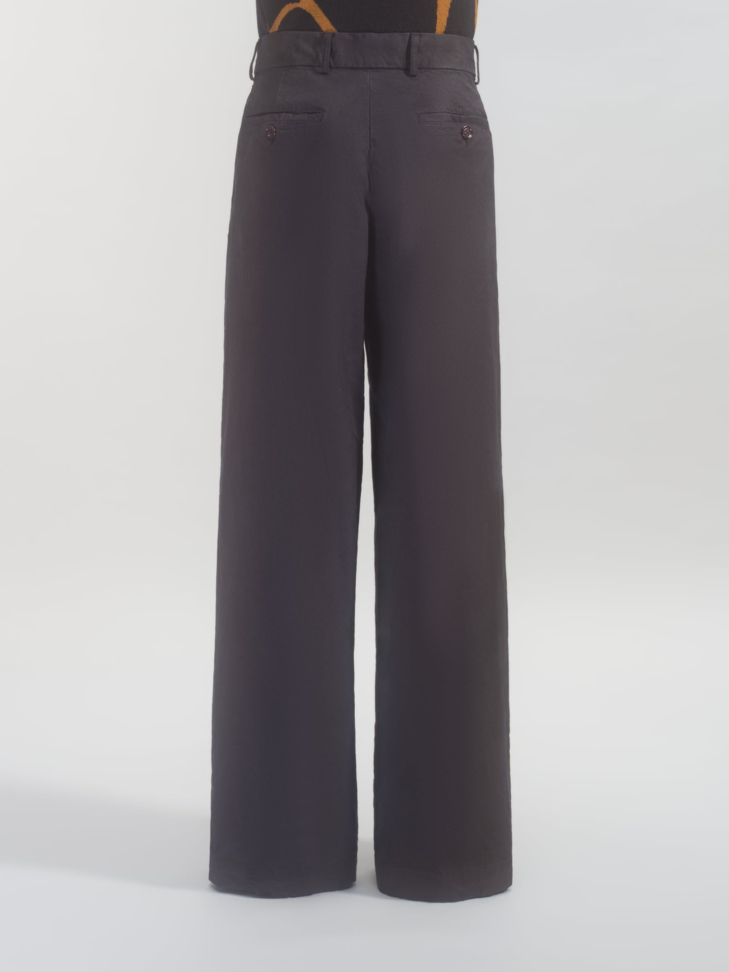 WIDE PLEATED PANTS - 4