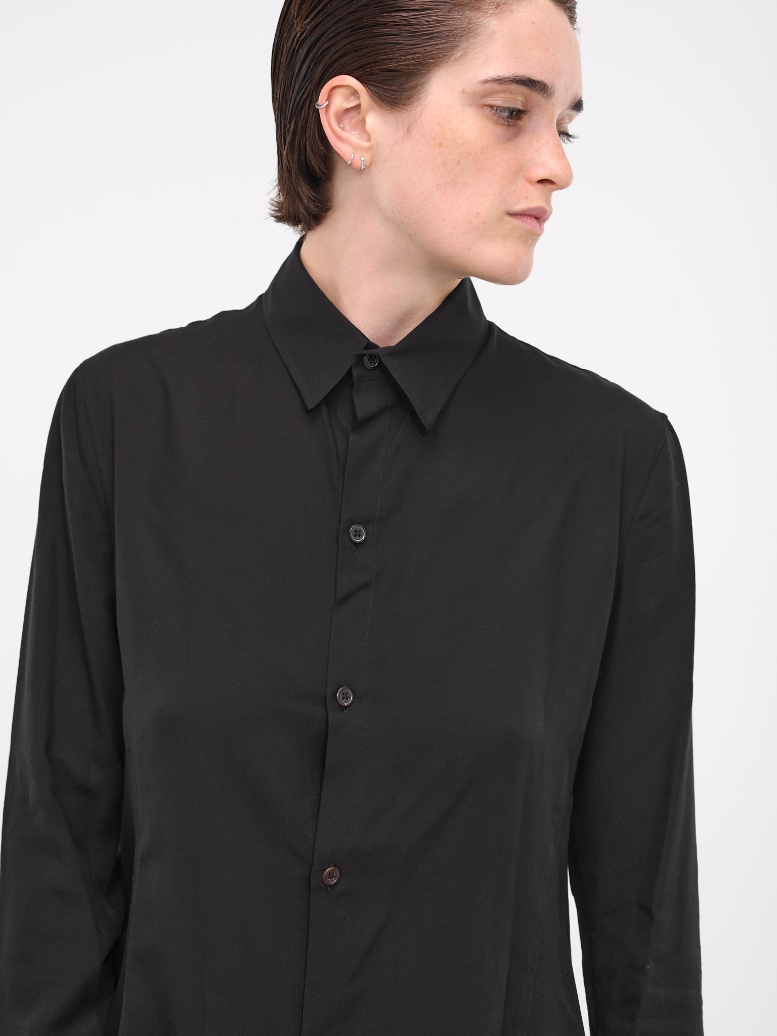 Long Poplin Shirt - 4