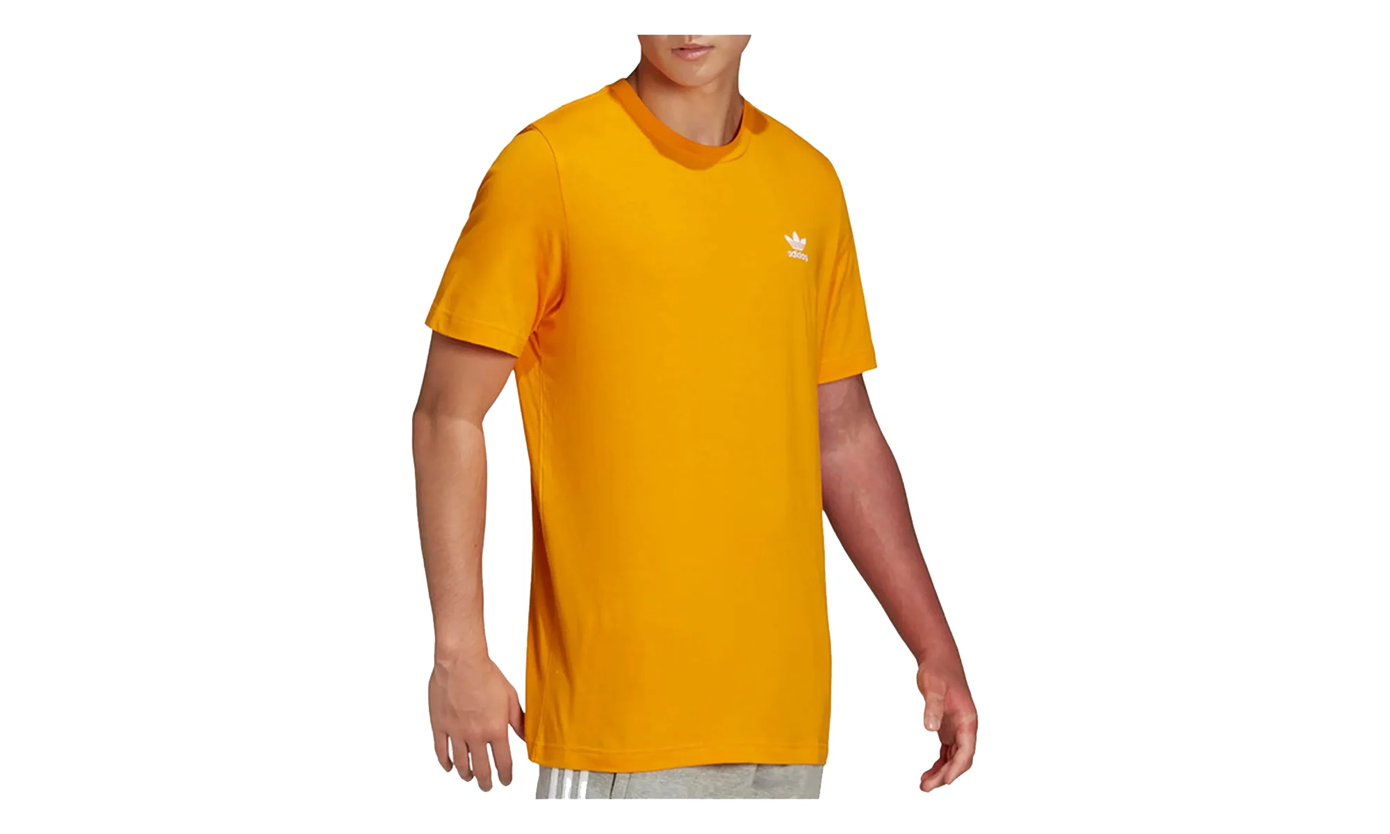 Originals Essential Trefoil Tee "Yellow" JI8445 - 1