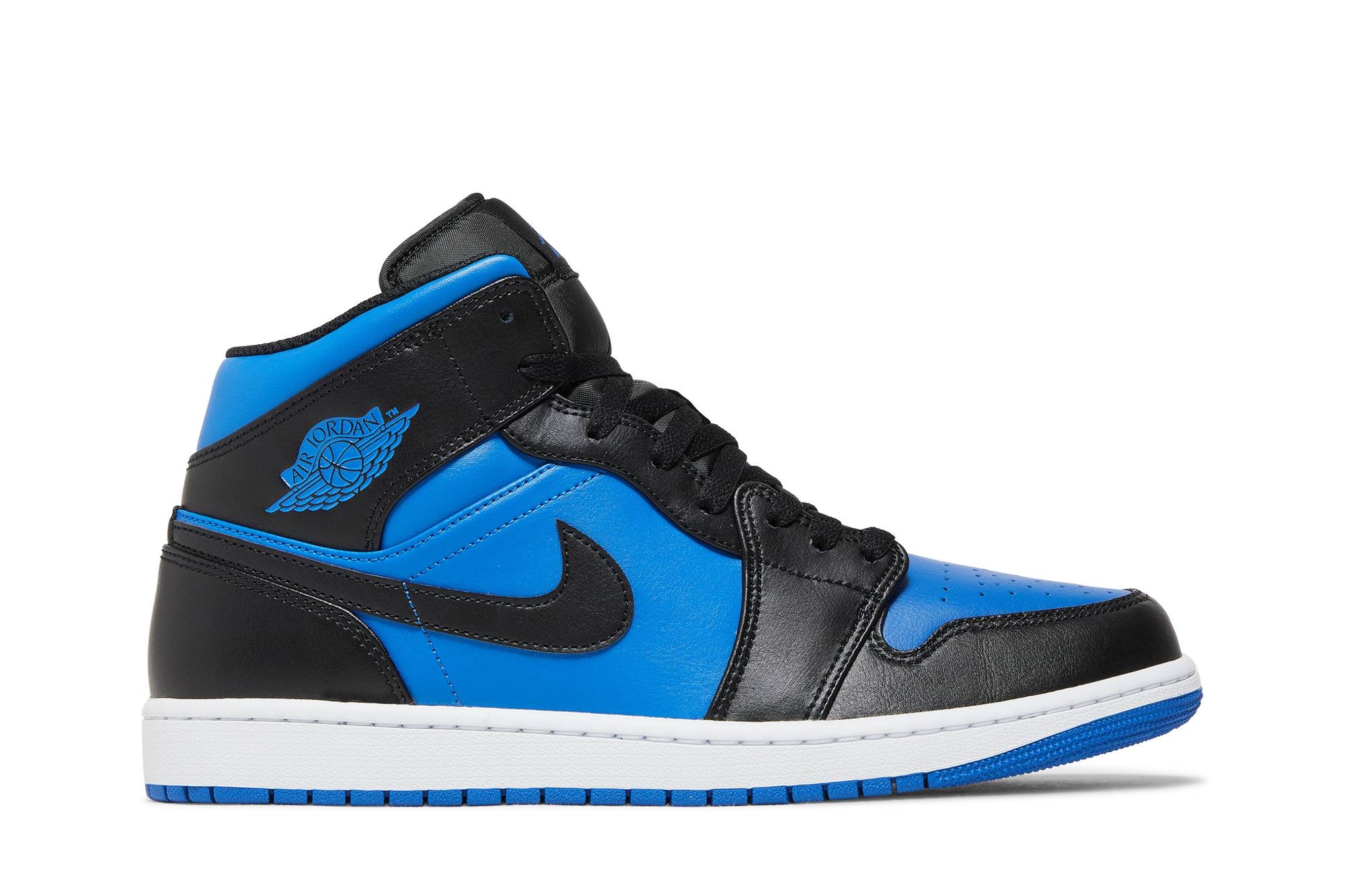 Air Jordan 1 Mid 'Black Royal Blue' - 1