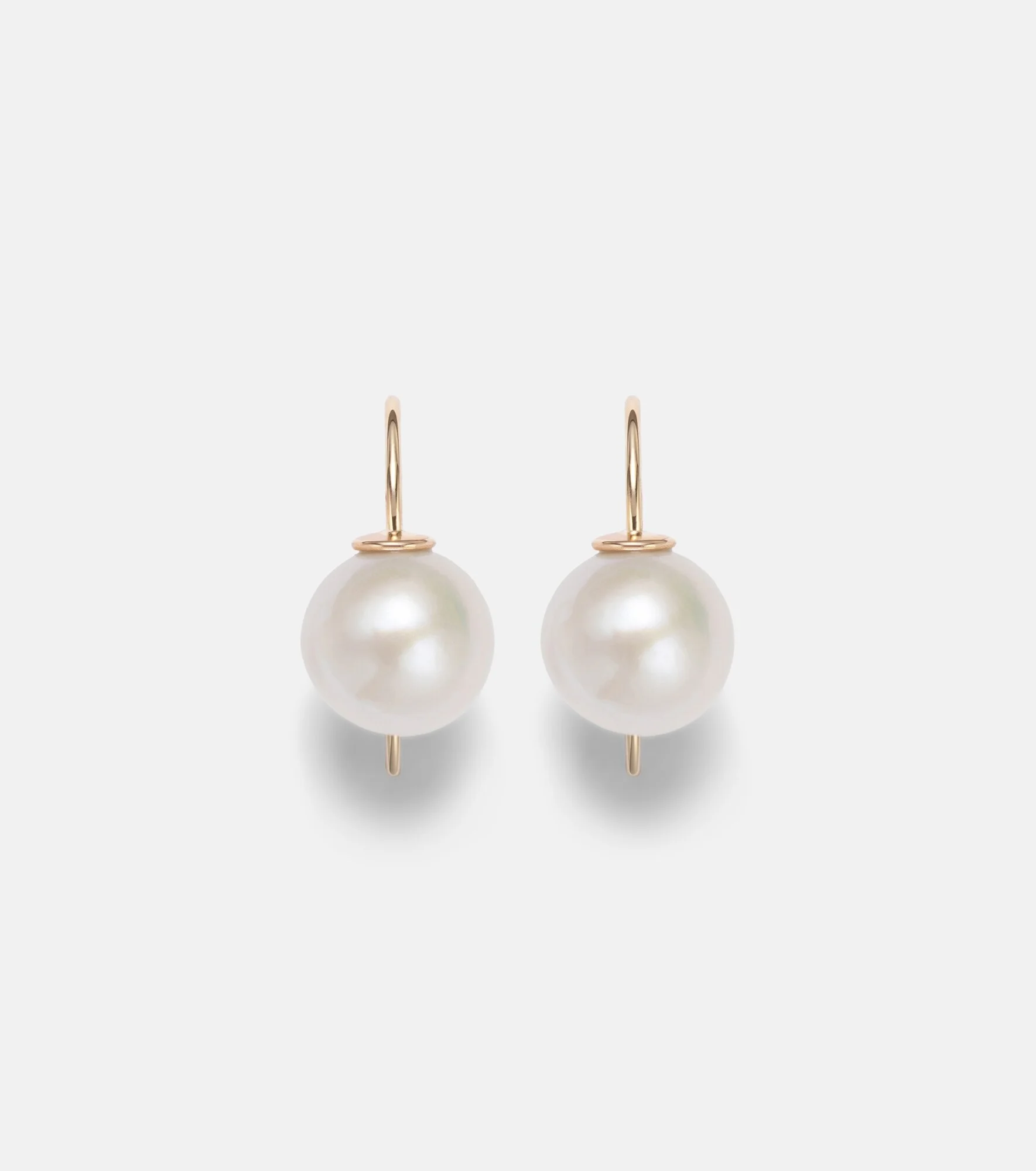 Essential 14kt gold earrings with pearls - 1