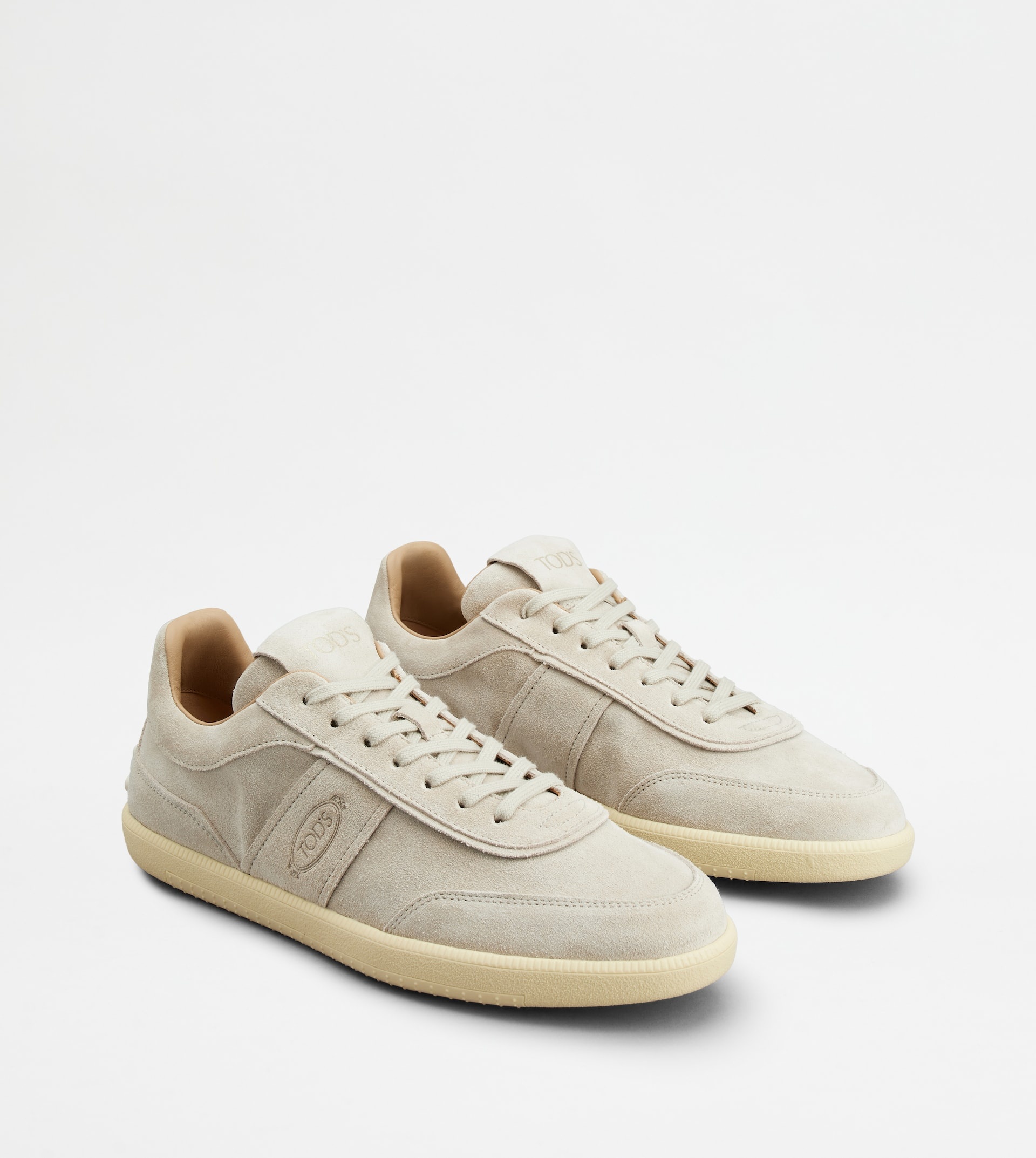 TOD'S TABS SNEAKERS IN SUEDE - BEIGE - 4