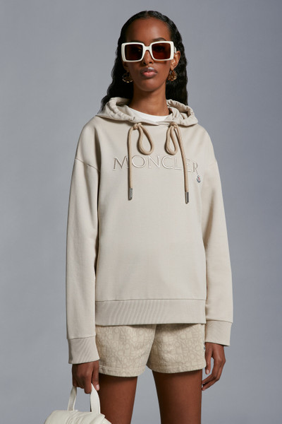 Moncler Embroidered Logo Hoodie outlook