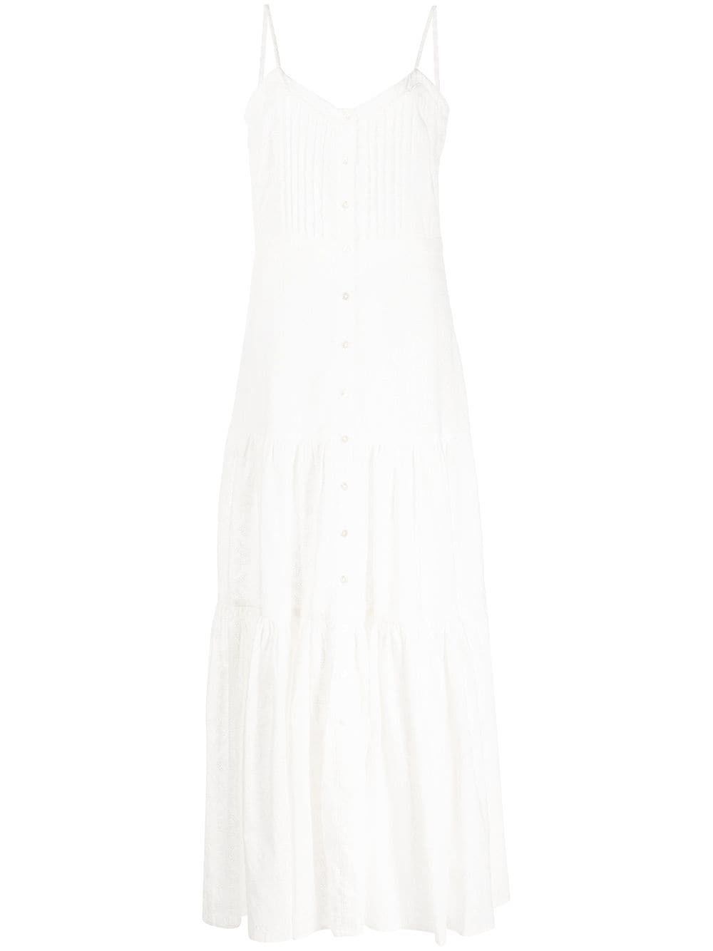 Alondra pleated-detail dress - 1