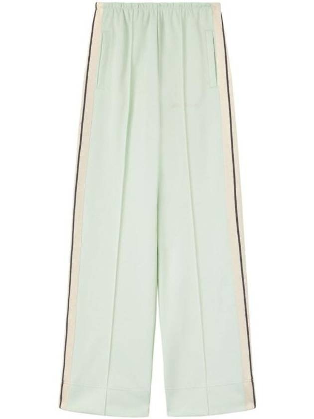 パンツ PALM ANGELS Woman Pants Mint PWCJ010S24FAB001 5103 Palm Angels Short Pants PWCJ010S24FAB001 5103 GREEN | balaan