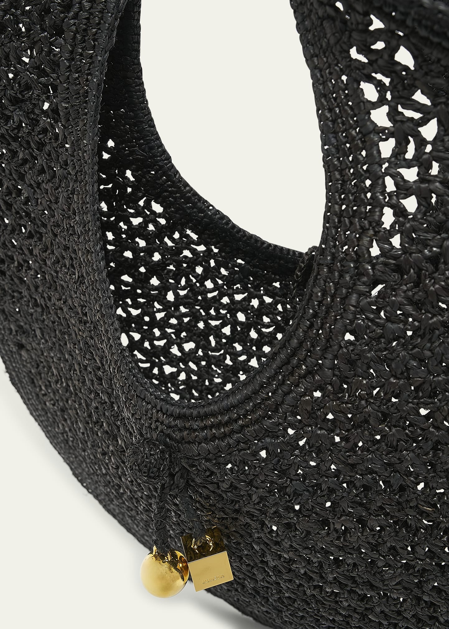 Le Rond Raffia Tote Bag - 4