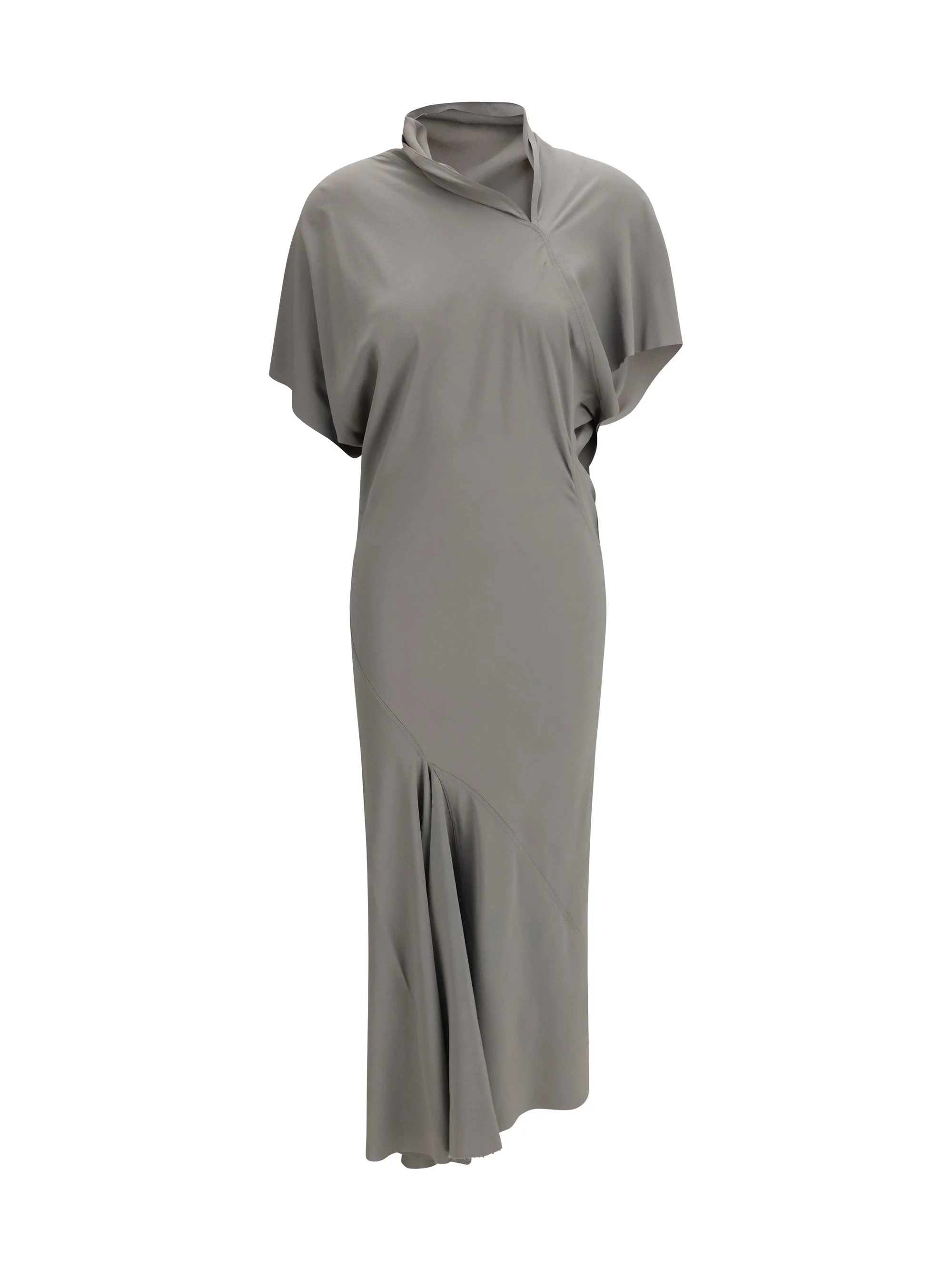 Rick Owens Asymmetric Midi Dress - 1