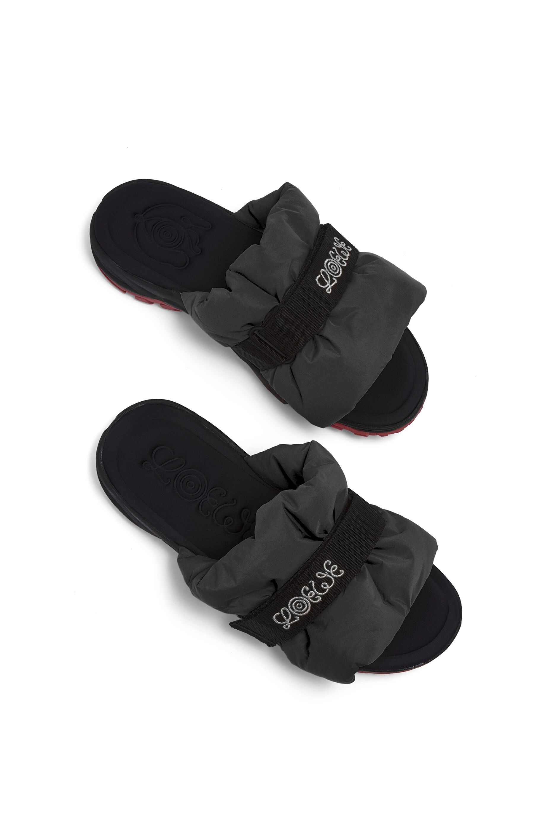 Pleated slide in nylon - 3