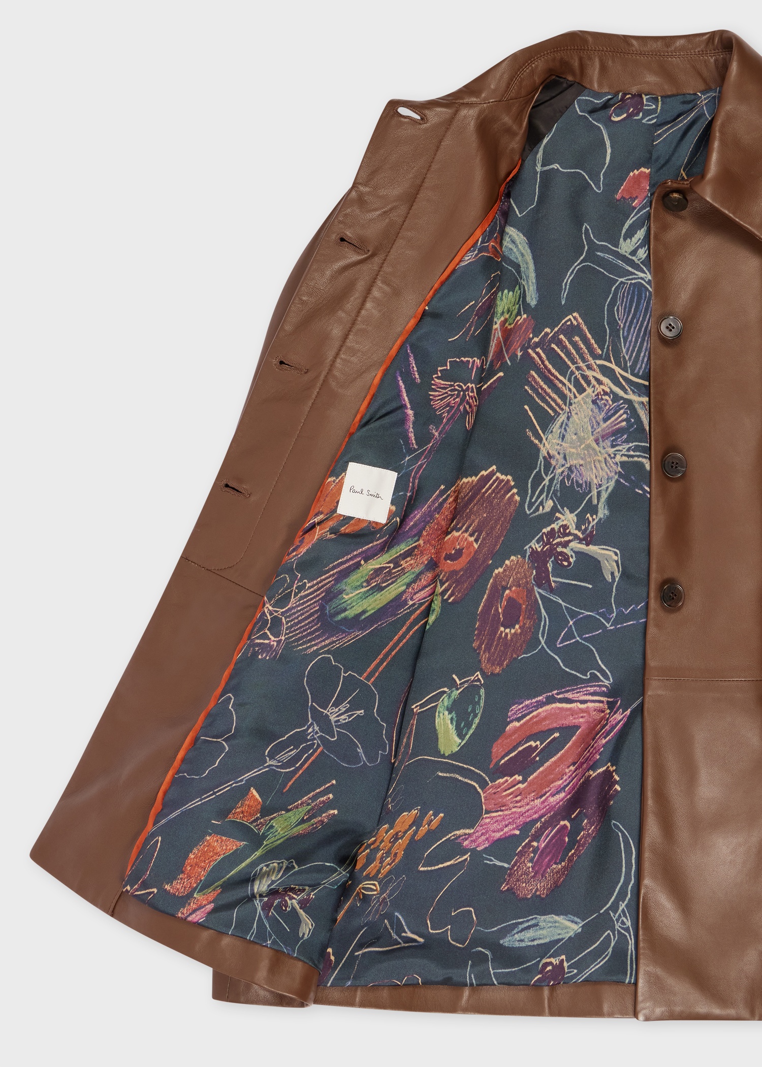 Women's Brown Leather Jacket - 4
