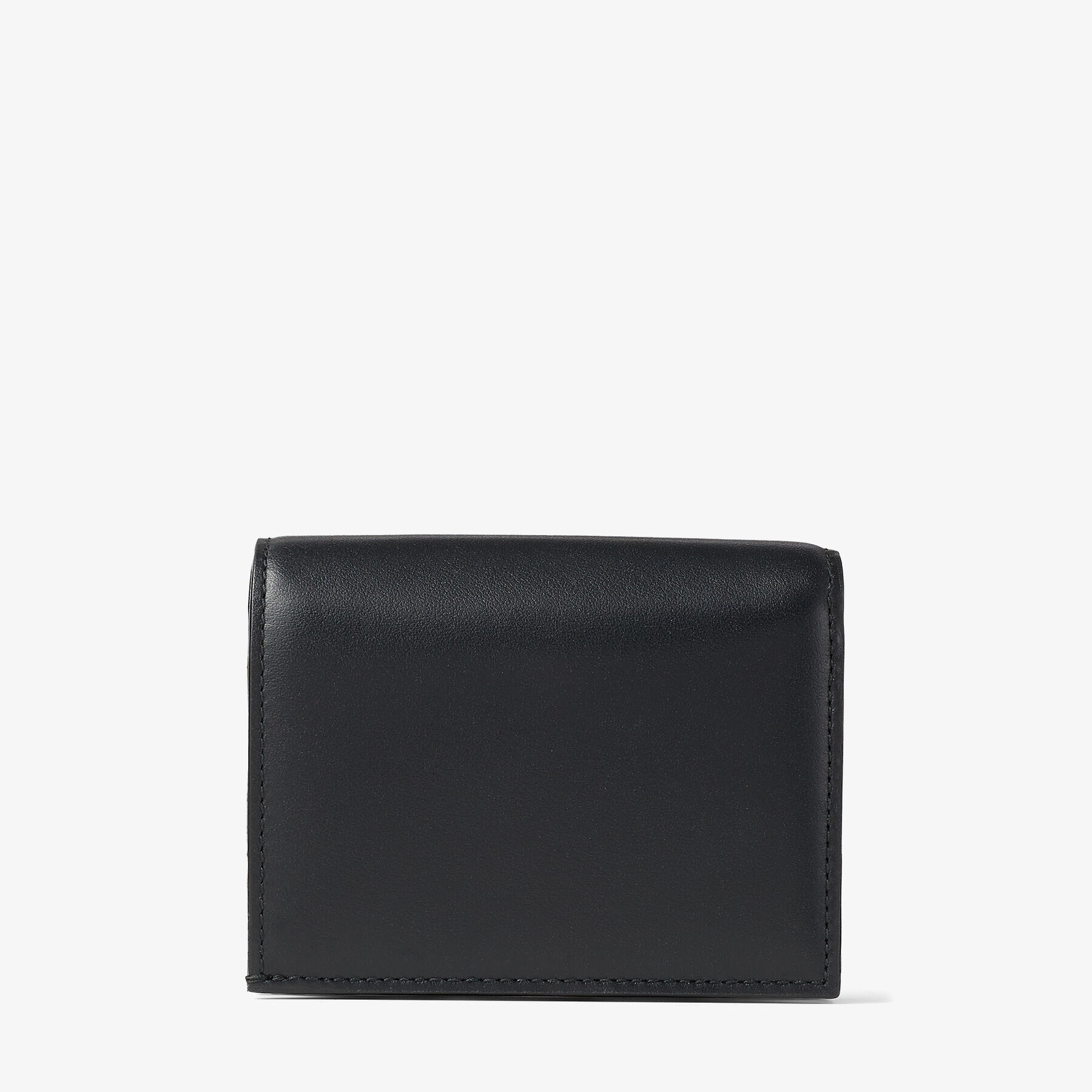 Hanne
Black Smooth Calf Leather Wallet with JC Emblem - 4