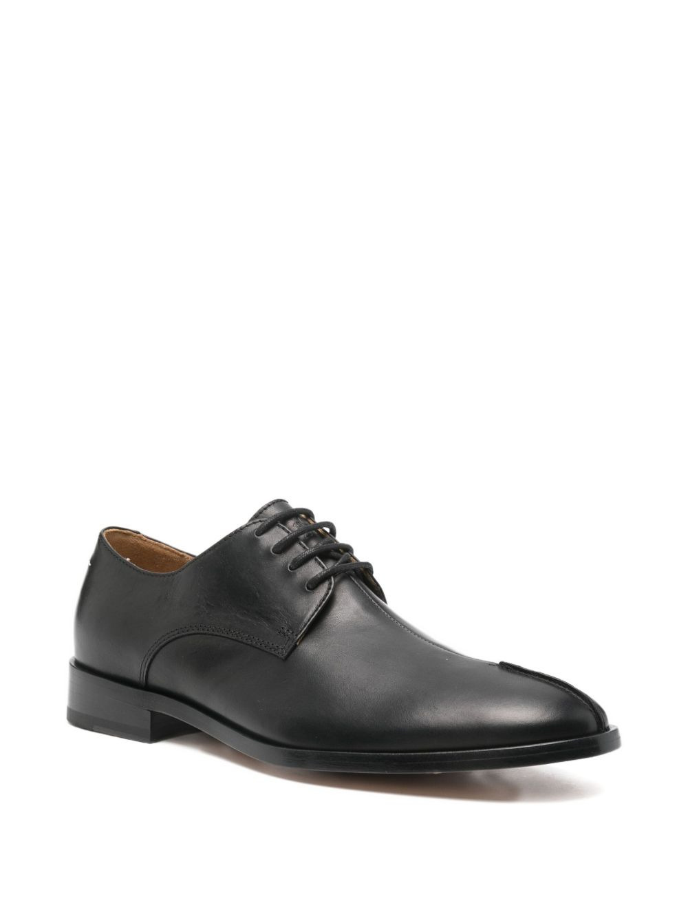 leather lace-up shoes - 2