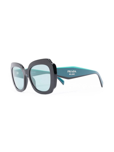 Prada logo-print tinted sunglasses outlook