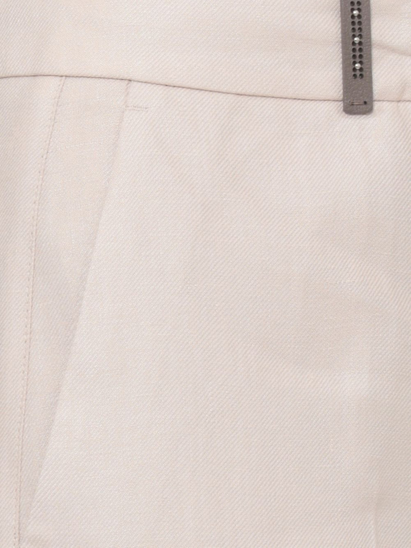 bead-detail wide-leg trousers 4