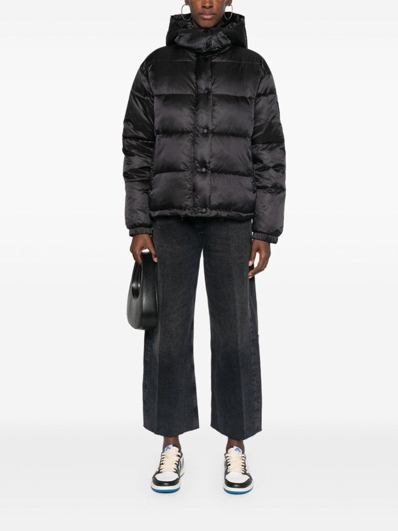 PINKO Love Birds-patch puffer jacket outlook