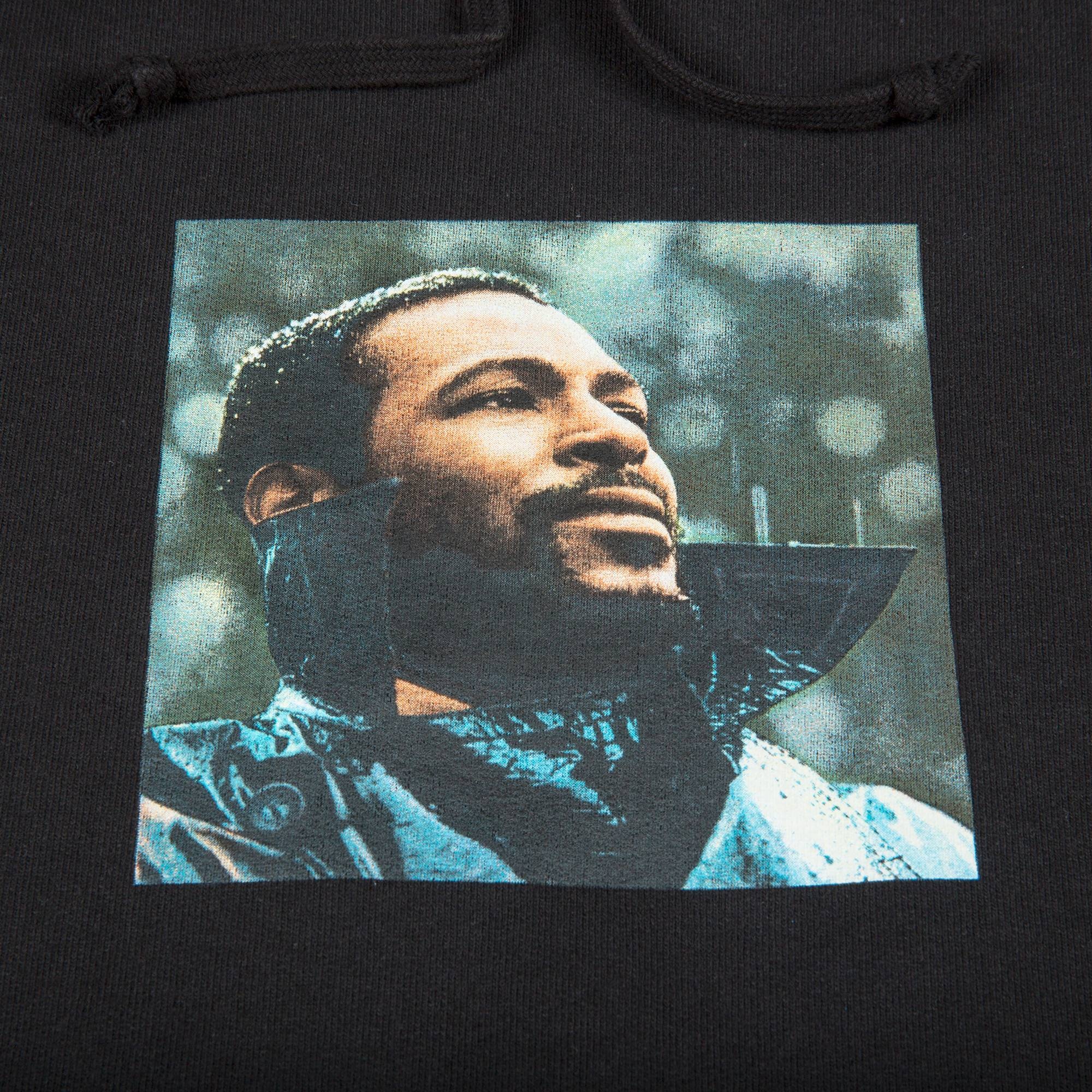 Supreme Supreme Marvin Gaye Hooded Sweatshirt 'Black' | REVERSIBLE