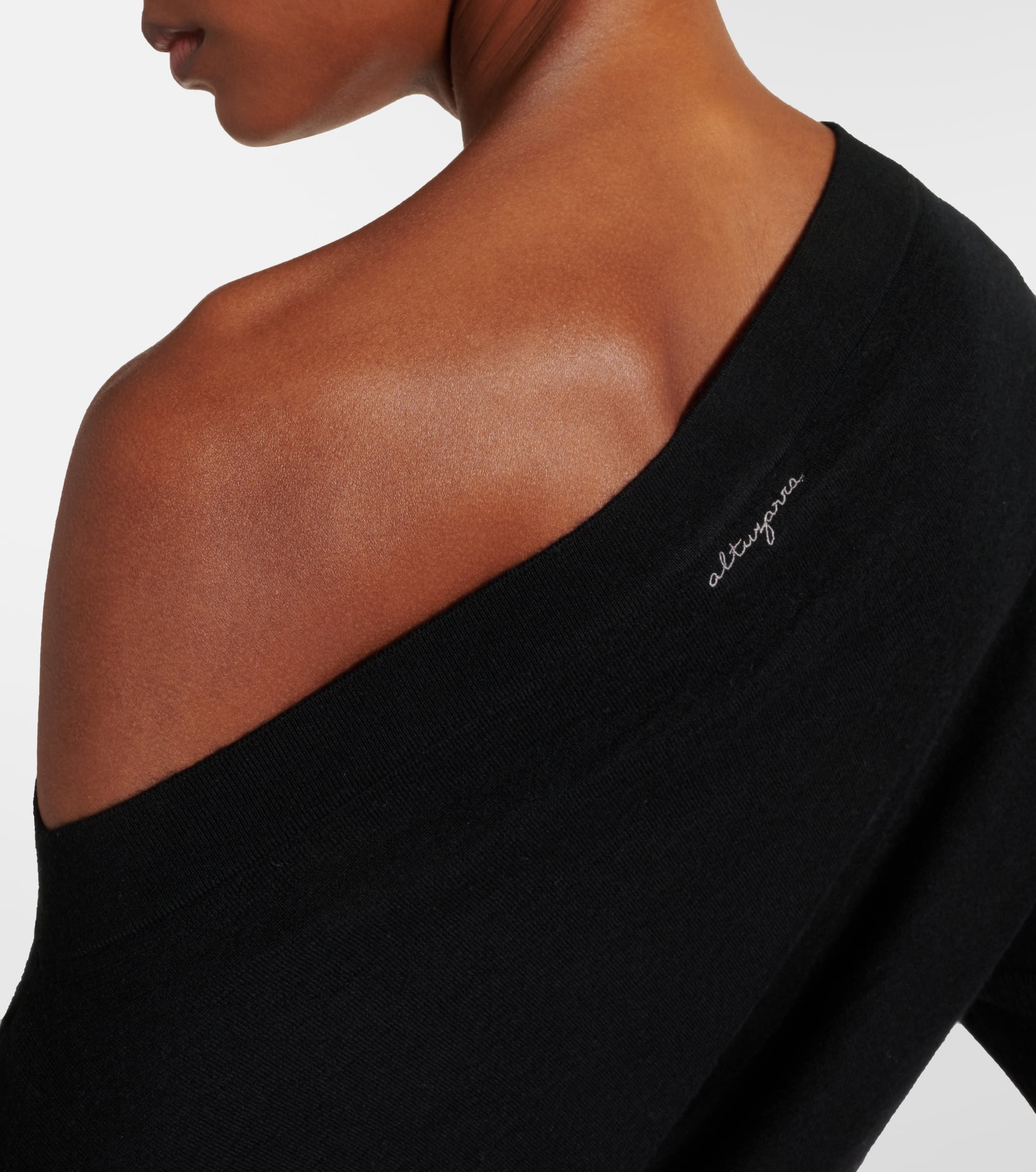 Grainge off-shoulder cashmere sweater - 6