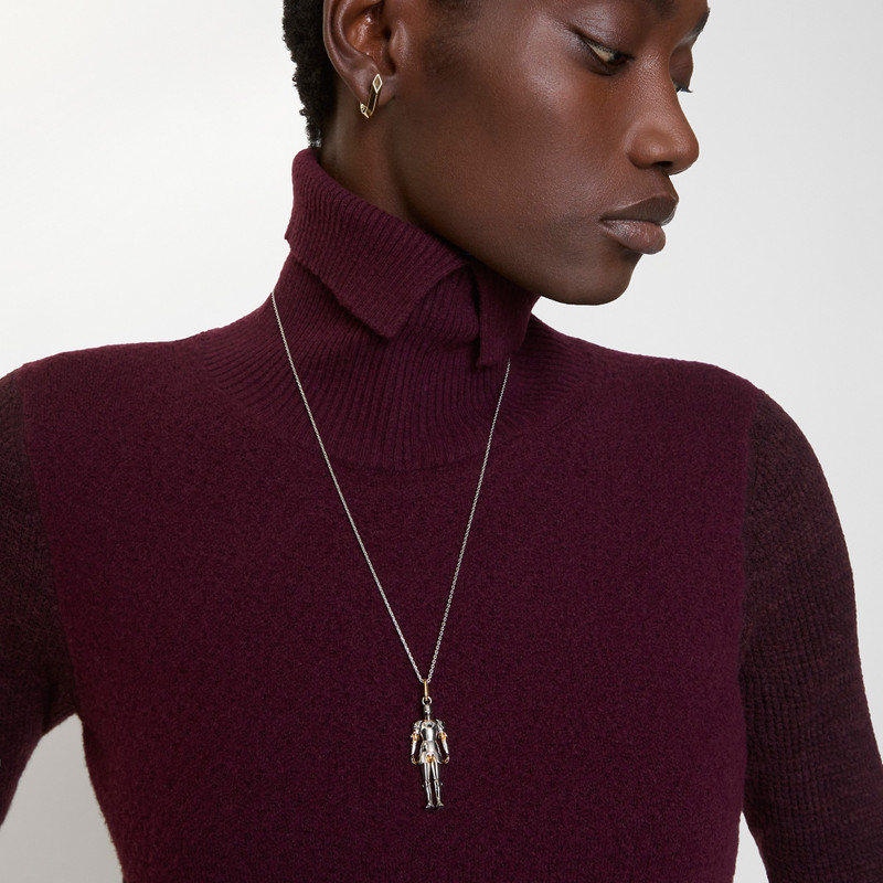 Burberry Knight Charm Necklace outlook