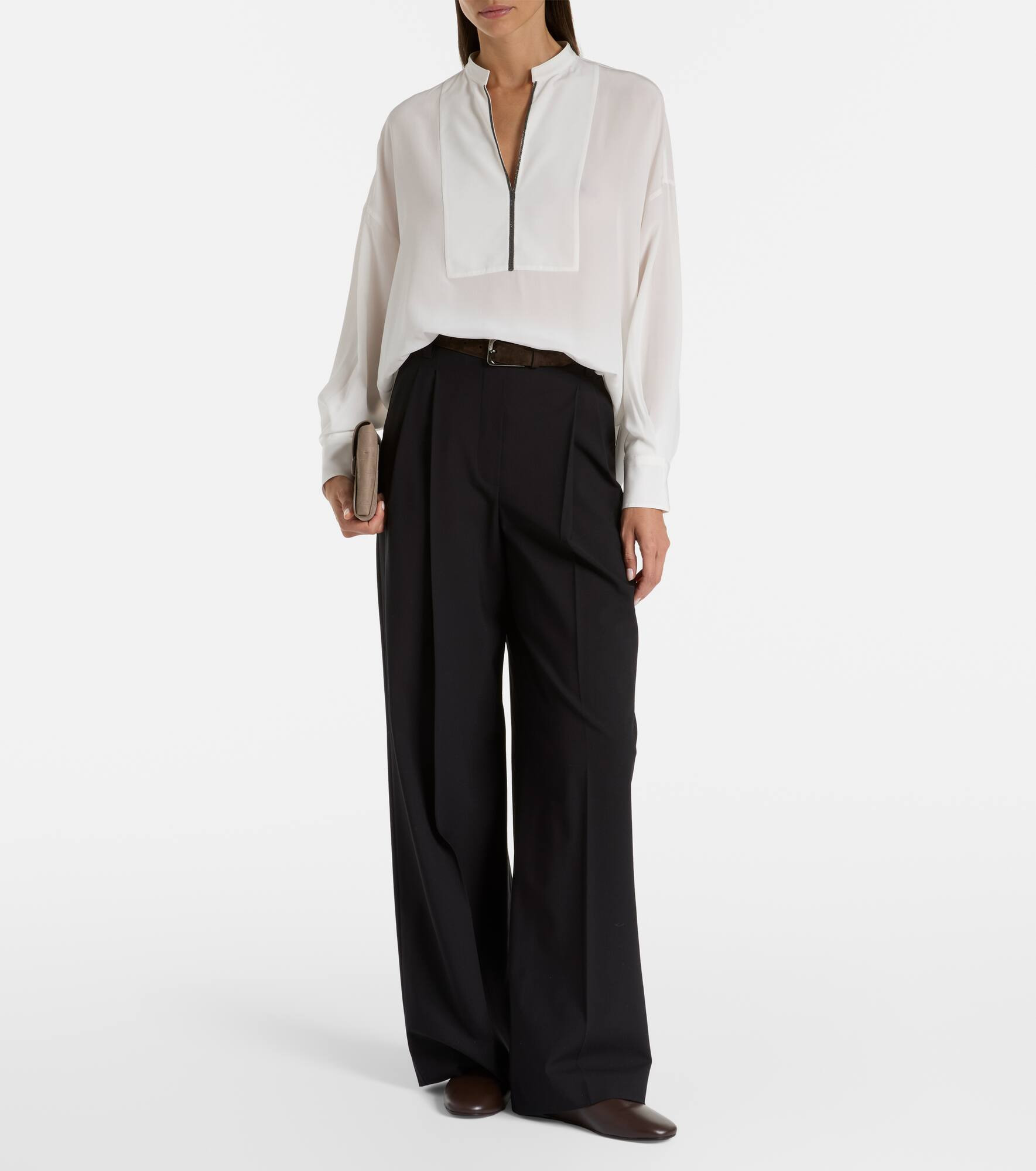 Monili silk blouse - 2