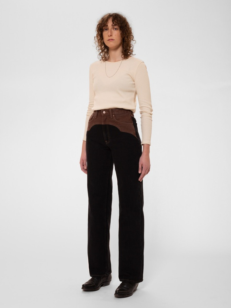 Nudie Jeans Clean Eileen Western Blocked outlook