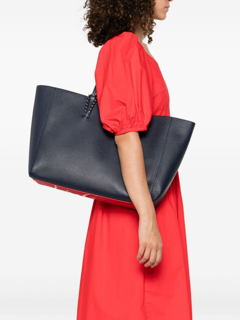 Christian Louboutin leather tote bag outlook