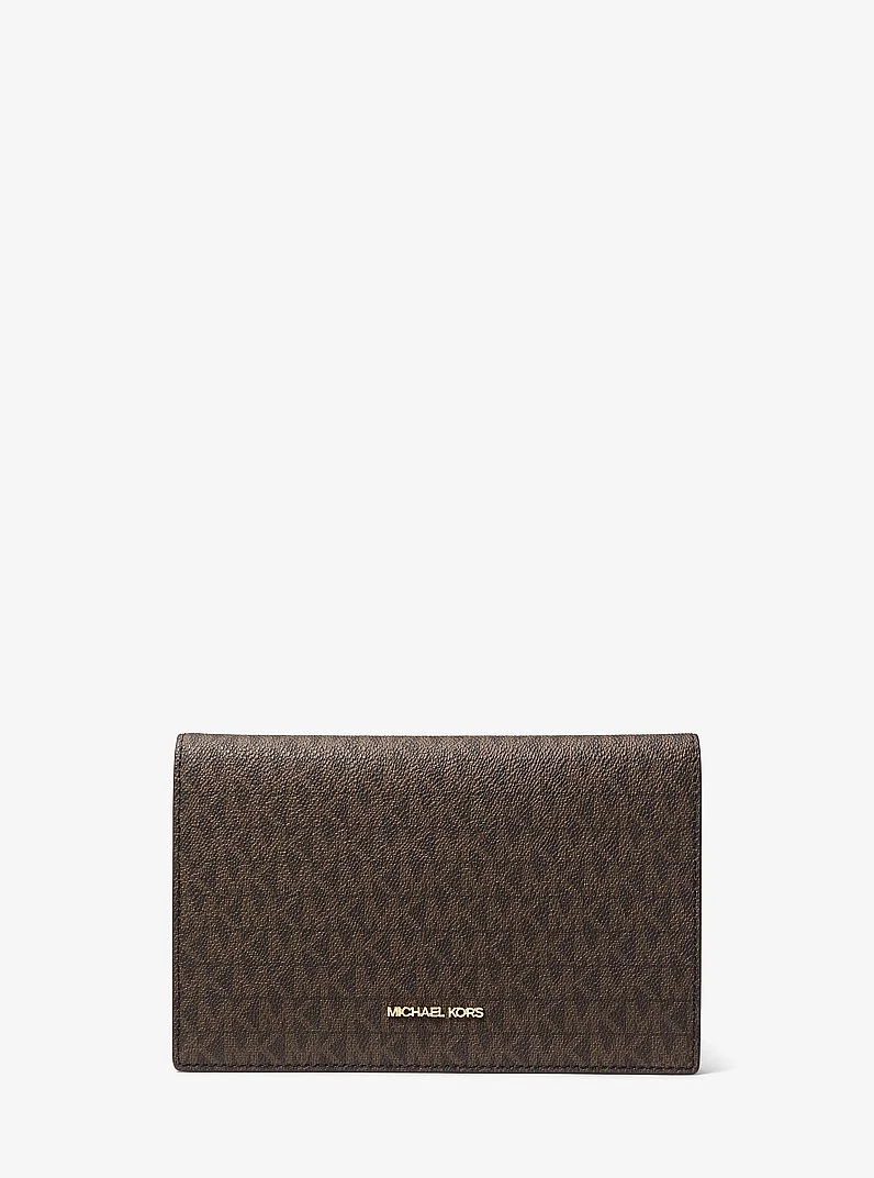 Jet Set Travel Signature Logo 2-in-1 Clutch - 1