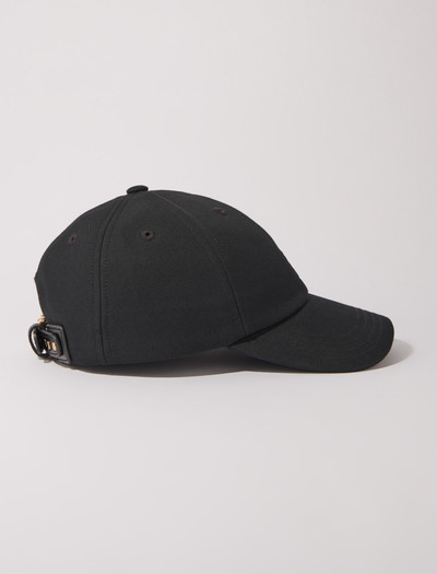 maje Cotton cap with gold-tone buckle outlook