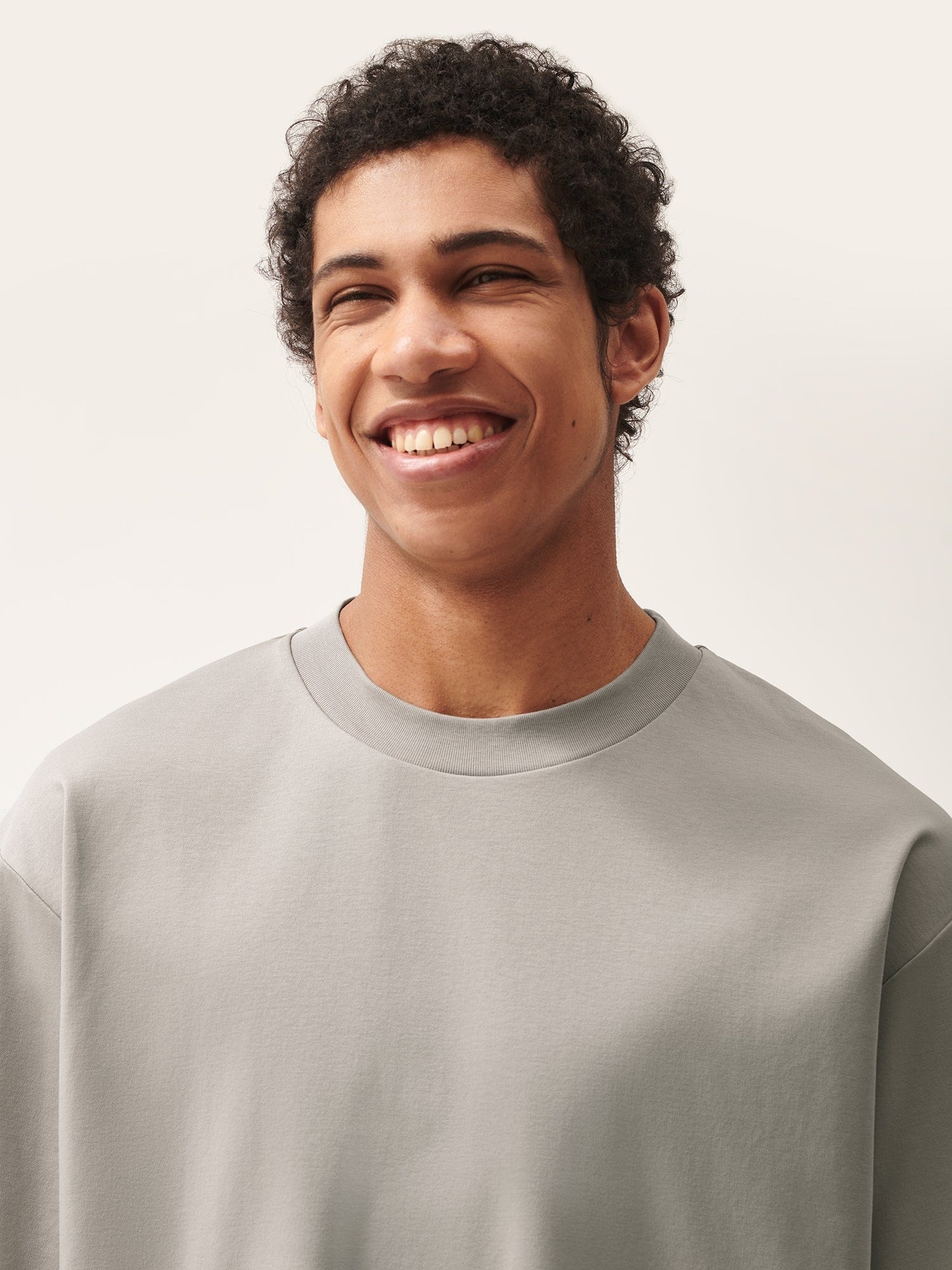 Mens DNA Oversized T-Shirt - Stone - 3