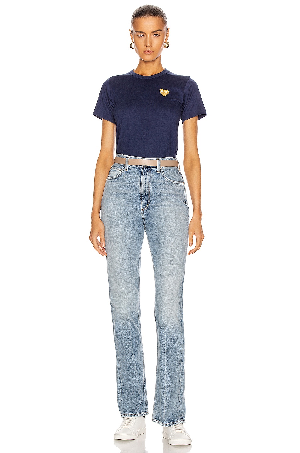 Gold Heart Emblem Tee - 4