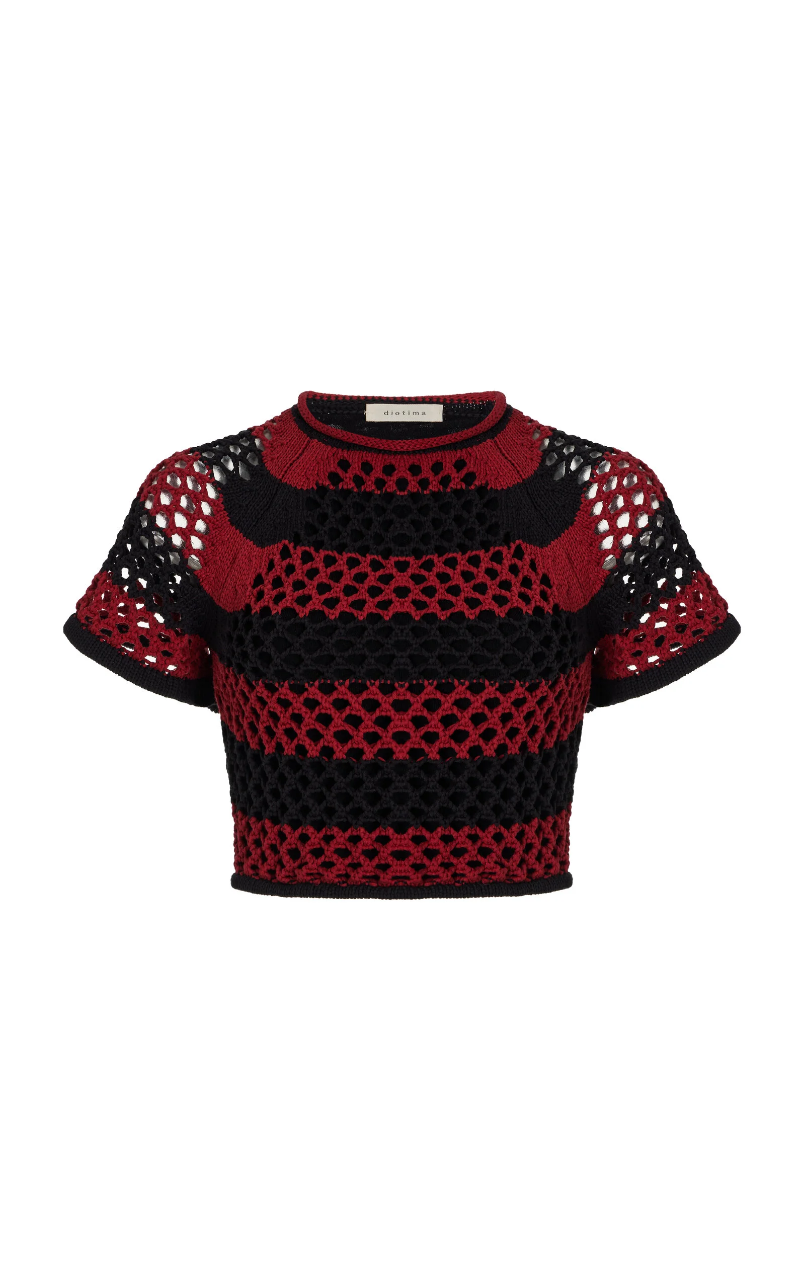 Roe Cotton-Blend Top red - 1