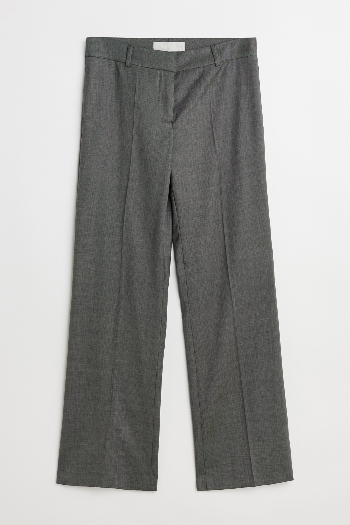 Hip Trouser Dark Grey Flow Wool - 7
