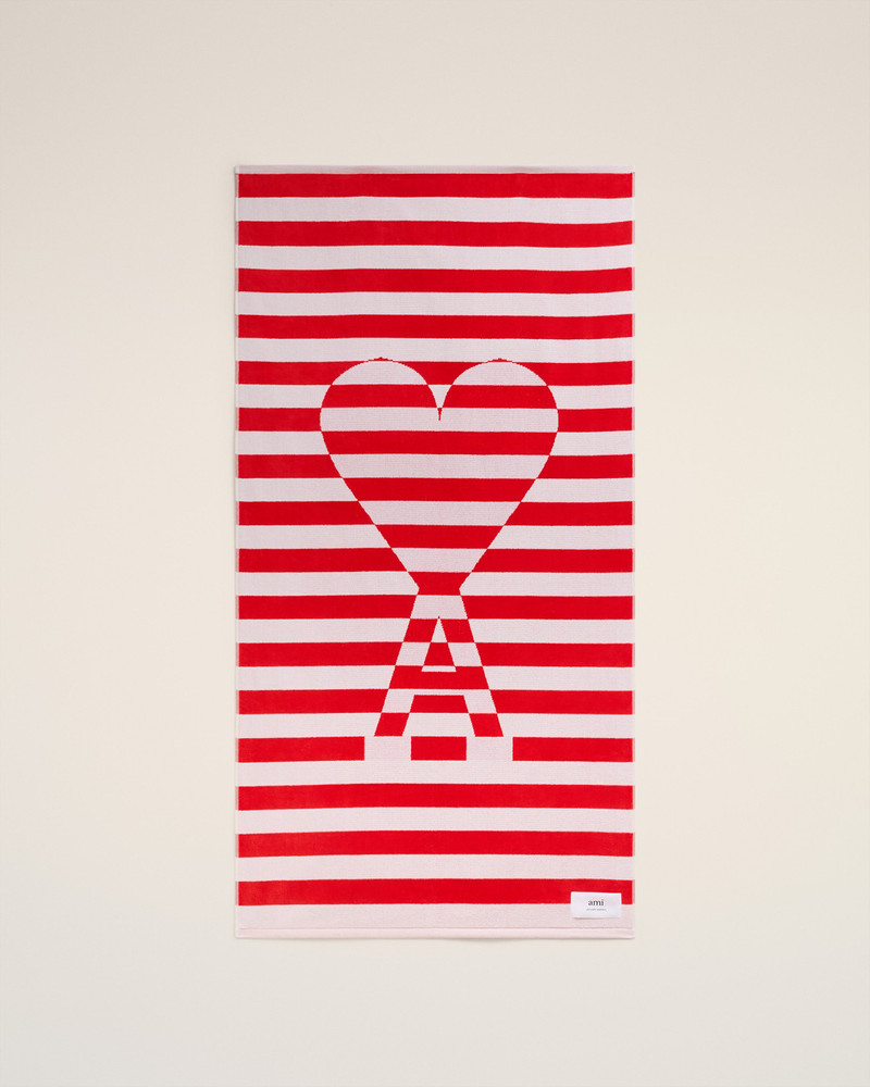 WHITE COTTON AMI DE COEUR BEACH TOWEL 1