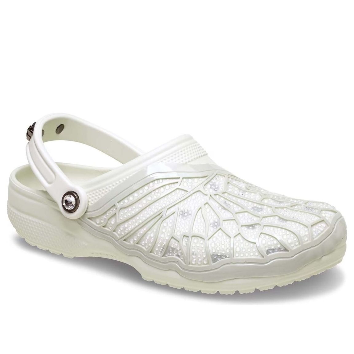 Crocs x Swarovski Classic Clog 'Ivory' 210189-0HZ - 2