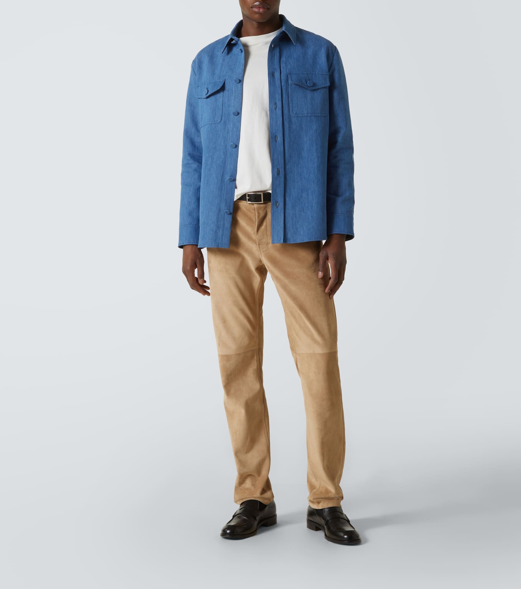 Denim overshirt - 2