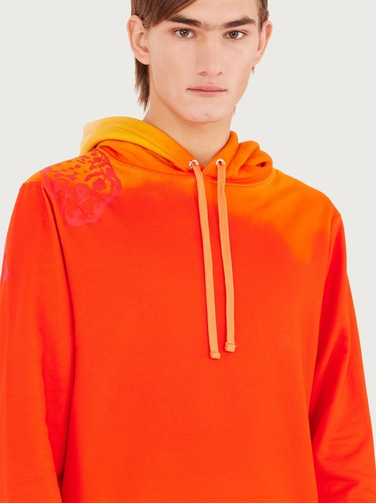 SUNSET PRINT HOODIE - 4