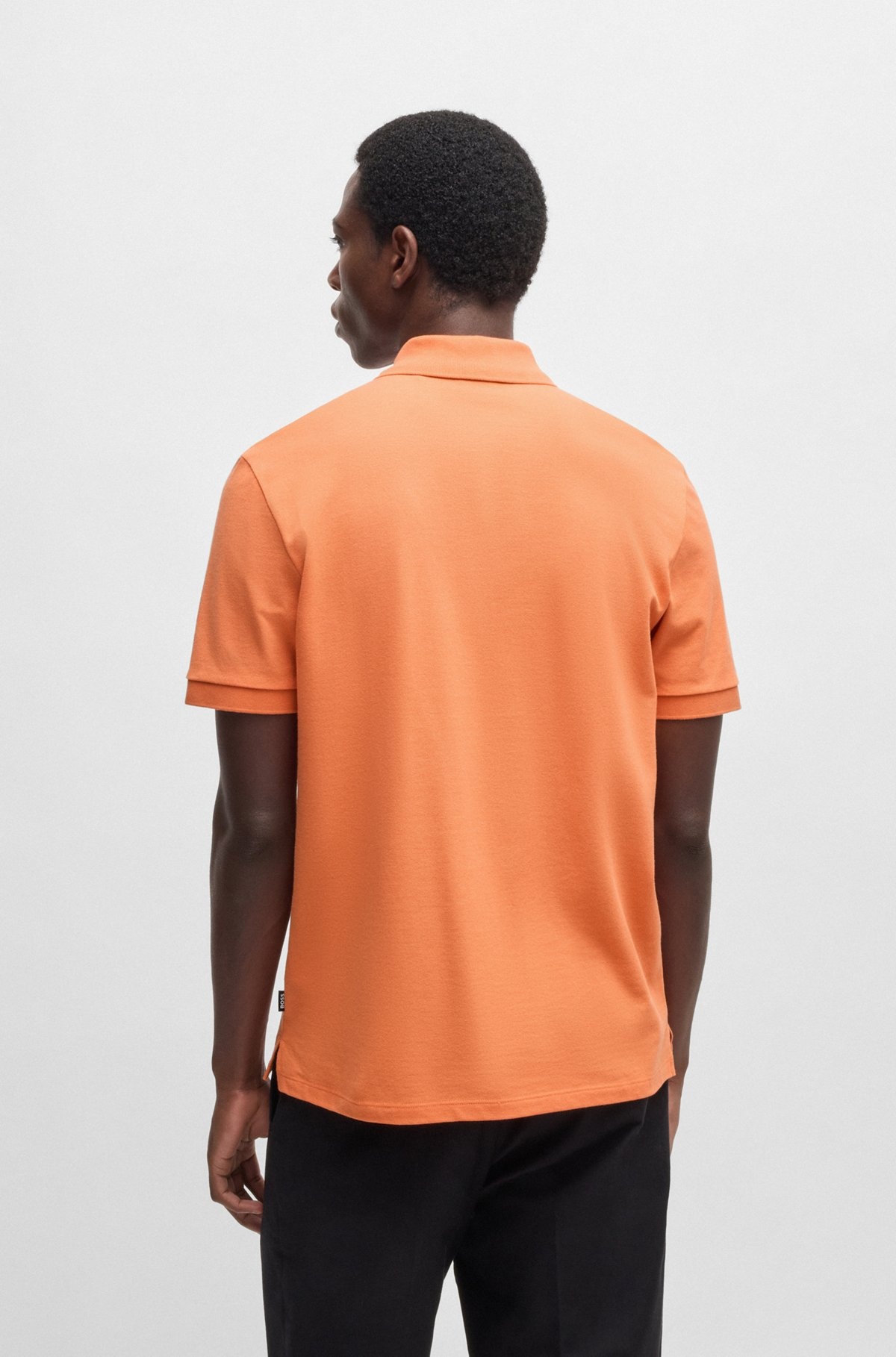 PALLAS REGULAR-FIT POLO SHIRT IN COTTON WITH EMBROIDERED LOGO - 5