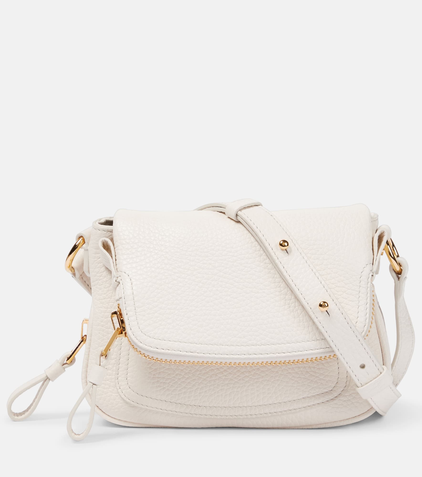 Jennifer Mini leather shoulder bag - 1