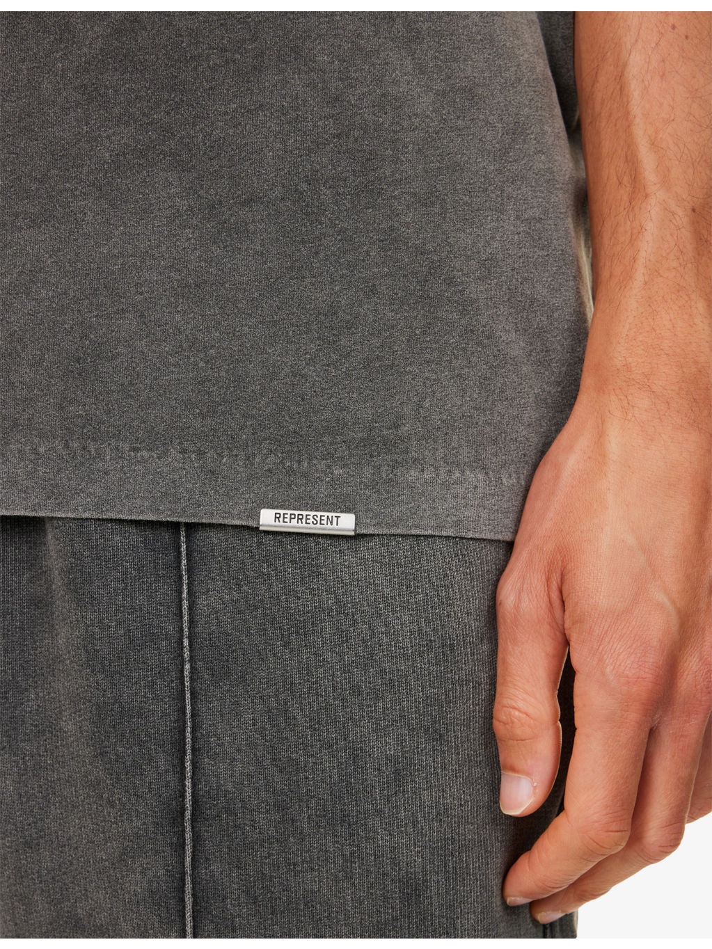 Embroidered Serif Logo Cotton-Jersey T-Shirt - 6