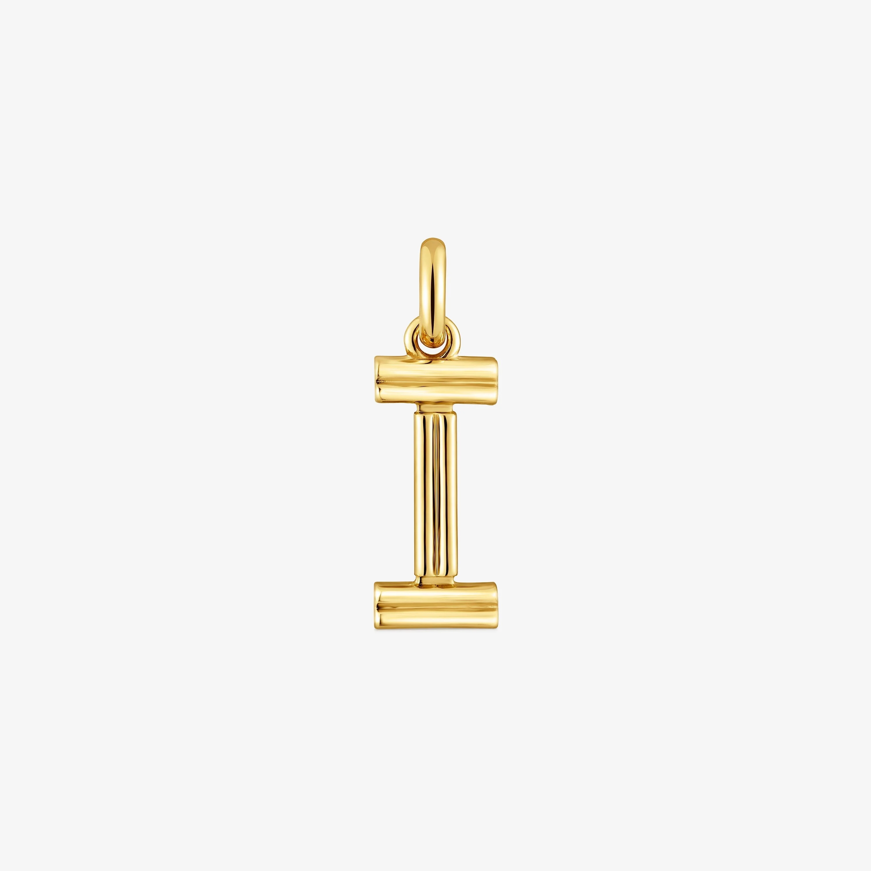 Medium 18K gold vermeil letter I Pendant TOUS Alphabet - 1