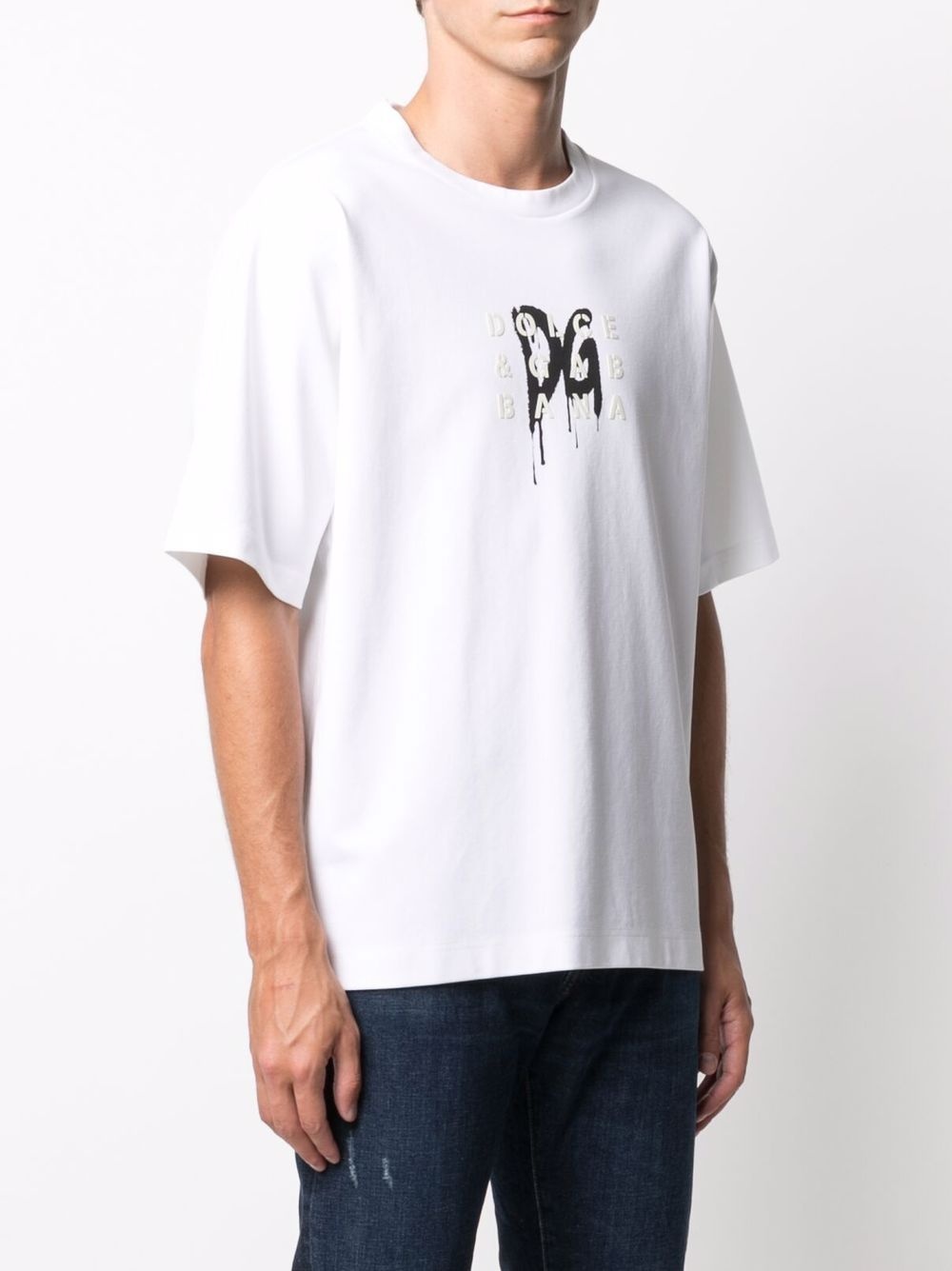 logo-print short-sleeve T-shirt - 3