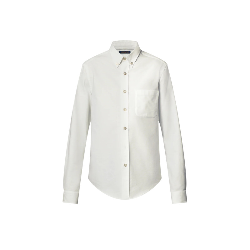 Long-Sleeved Cotton Shirt 1