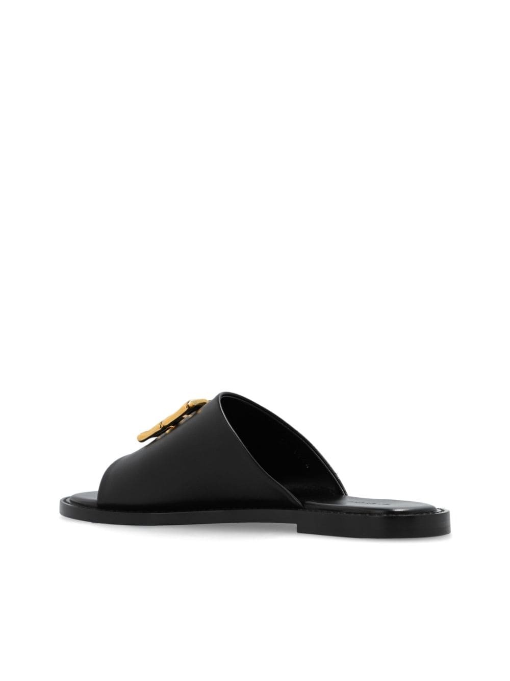 leather slides - 5