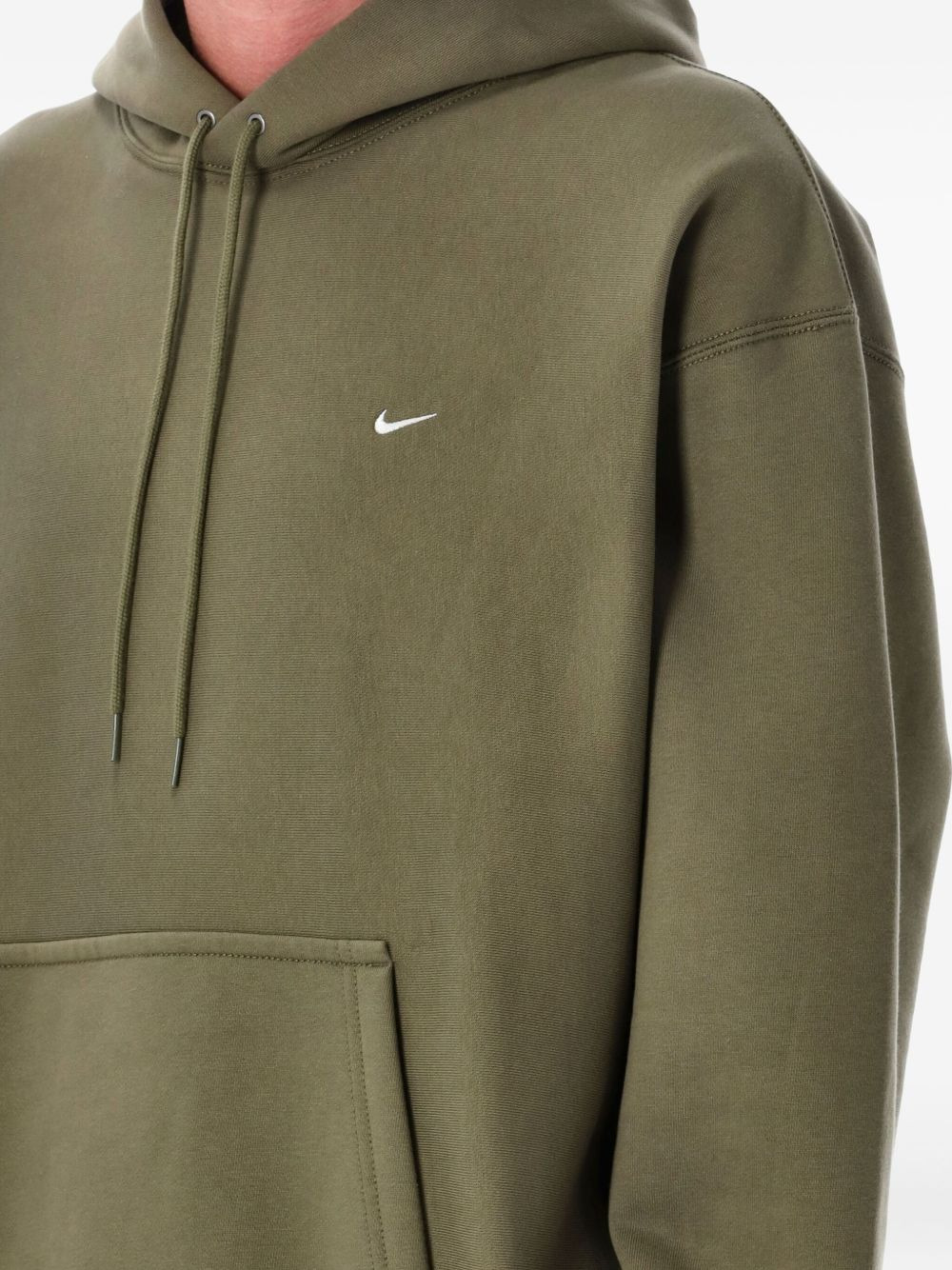 long-sleeve logo hoodie - 3