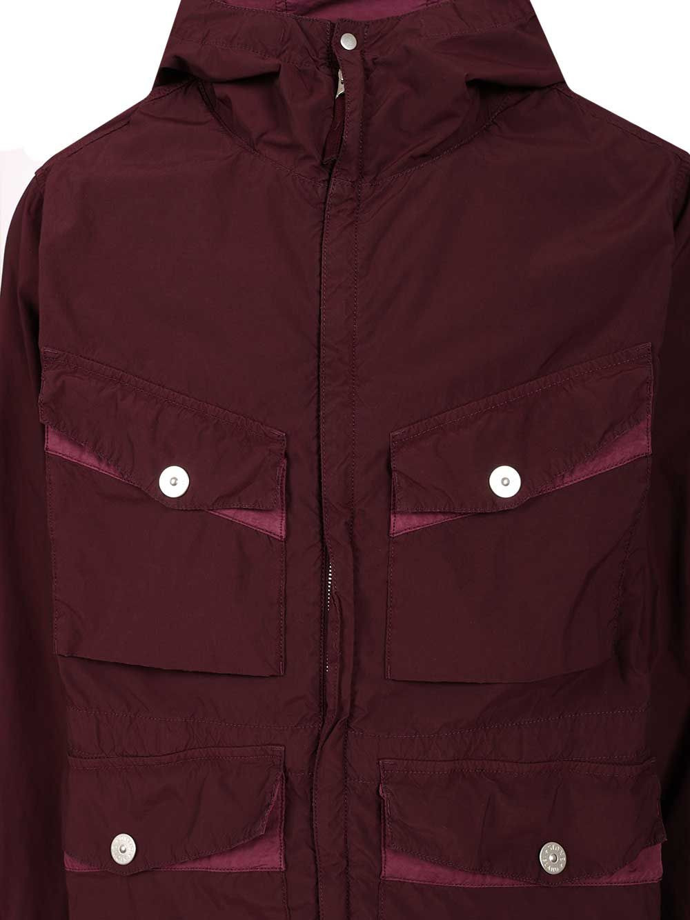 Hooded Jacket Jackets Bordeaux - 4